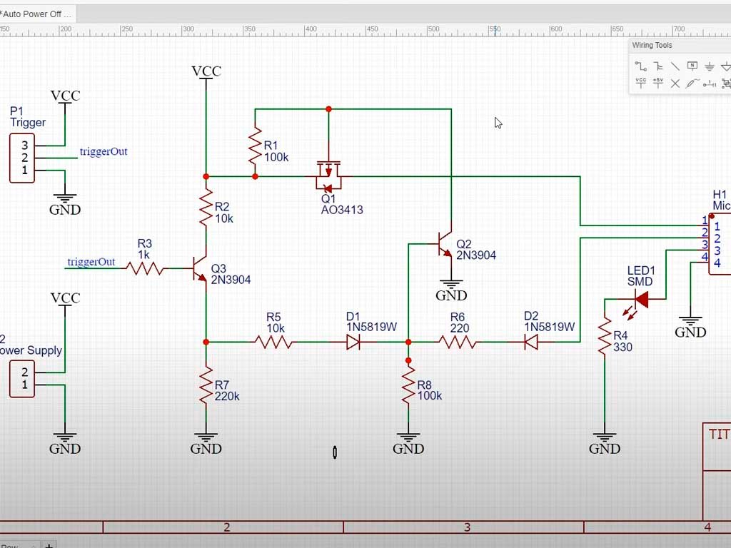 circuito latch 0 consumo electronica esquematico