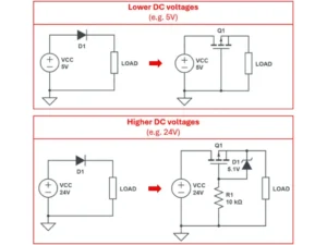 Protección contra polaridad inversa